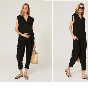 Hatch twilight maternity jumpsuit